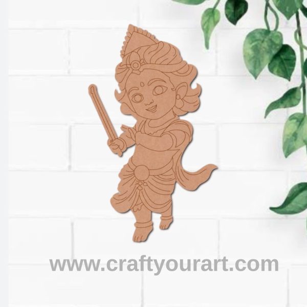 Krishna Ji Pre Marked MDF Design 86