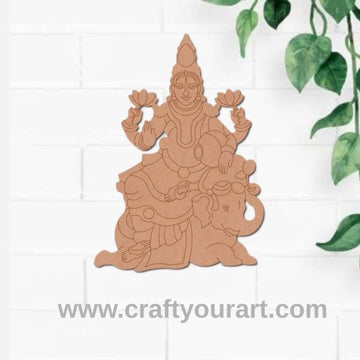 Lakshmi Ji Pre Marked MDF Design 3