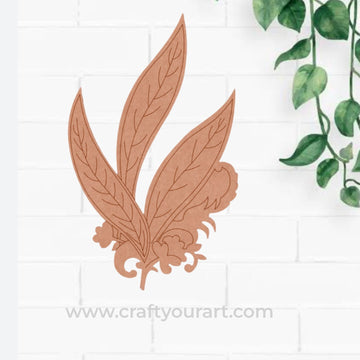 Leaf Pre Marked Base MDF Design 1