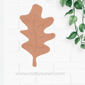 Leaf Pre Marked MDF Design 1