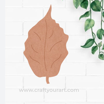Leaf Pre Marked MDF Design 3