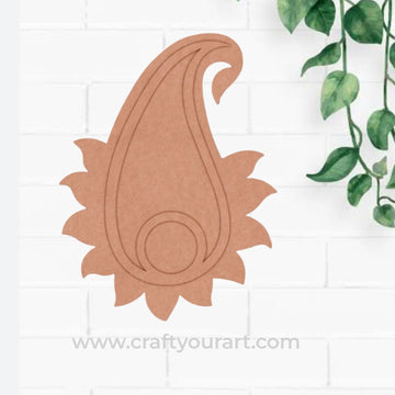 Lotus Diya Tealight Holder MDF Design 13