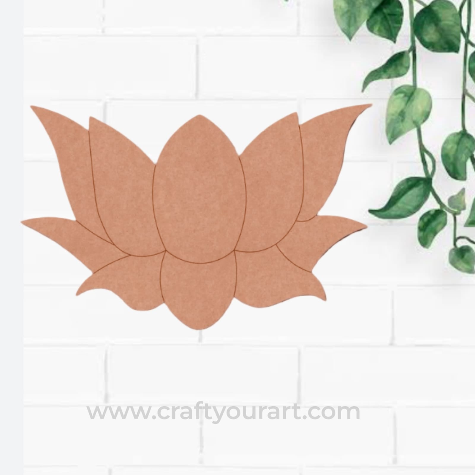 Lotus Pre Marked MDF Design 11