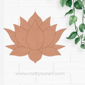 Lotus Pre Marked MDF Design 2