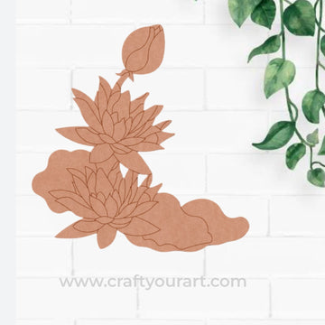 Lotus Pre Marked MDF Design 7