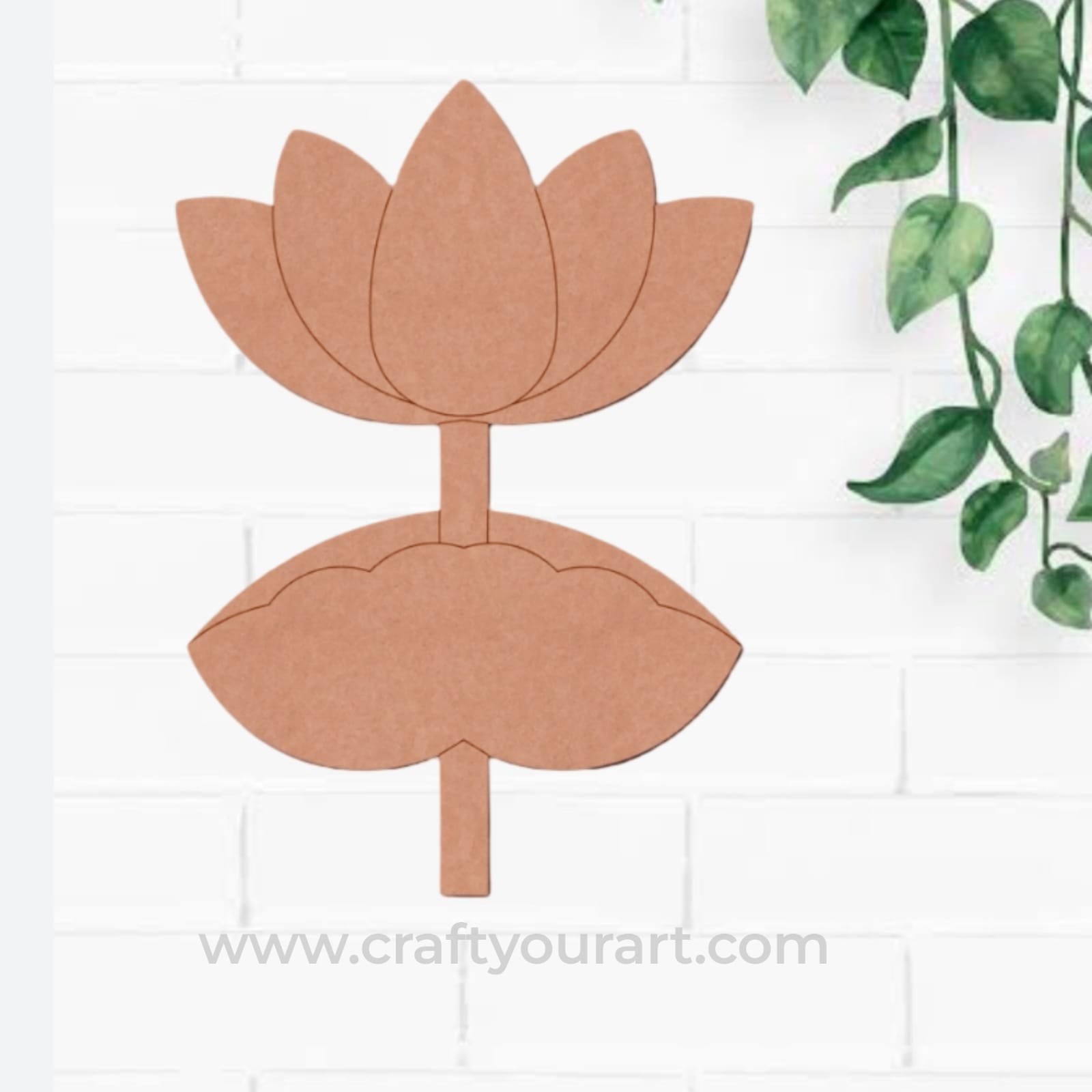 Lotus Pre Marked MDF Design 8