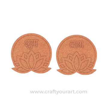 Lotus Shubh Labh Base MDF Design 82