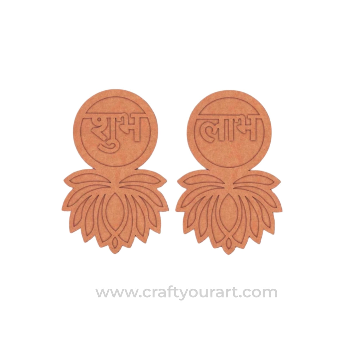 Lotus Shubh Labh Base MDF Design 84