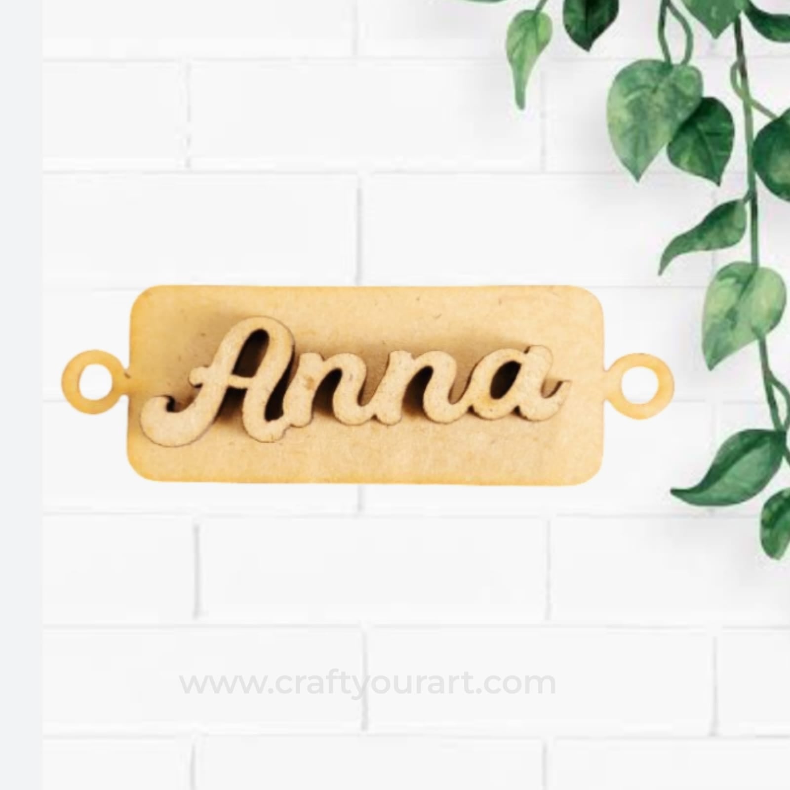 Premium MDF  Rakhi bases for DIY Rakhi making 101