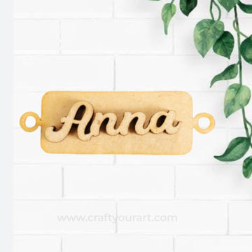 Premium MDF  Rakhi bases for DIY Rakhi making 101