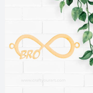Premium MDF  Rakhi bases for DIY Rakhi making 106