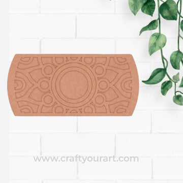 Mandala Diya Tealight Holder Pre Marked MDF Design 36