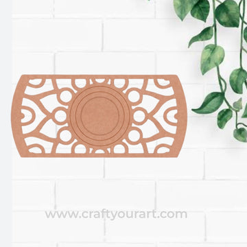 Mandala Diya Tealight Holder Pre Marked MDF Design 37