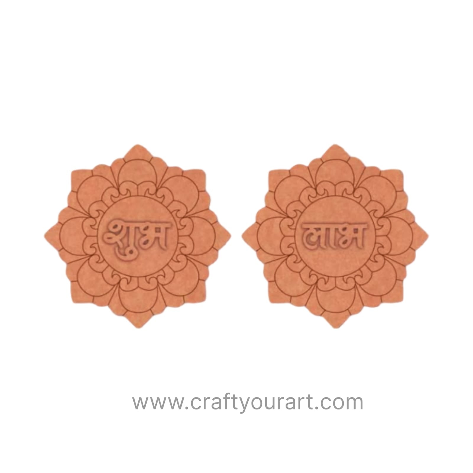 Mandala Shubh Labh Base MDF Design 26