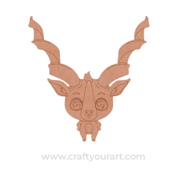 Markhor Wild Goat Pre Marked MDF Design 1