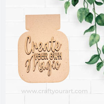 Mason Jar 2 layer with Quote Pre Marked Design 6
