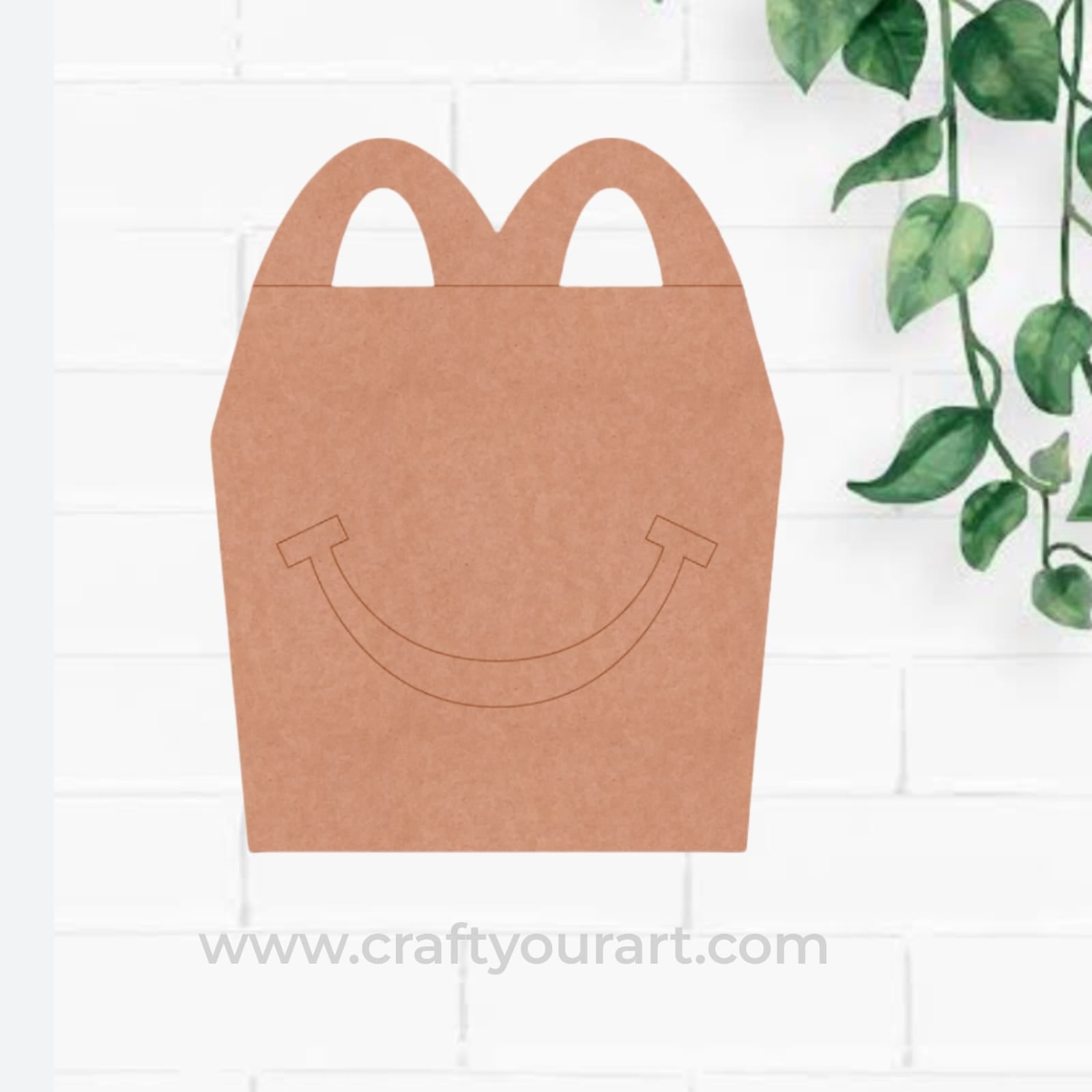 McDonald's Happy Meal Pre Marked MDF Design 1
