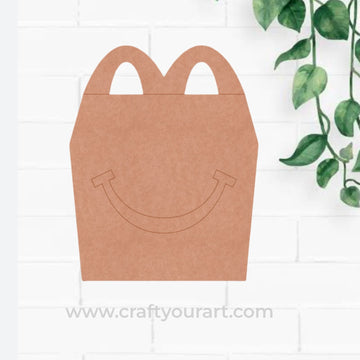 McDonald's Happy Meal Pre Marked MDF Design 1
