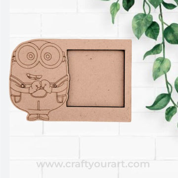 Minion Three layer Photoframe MDF design 1