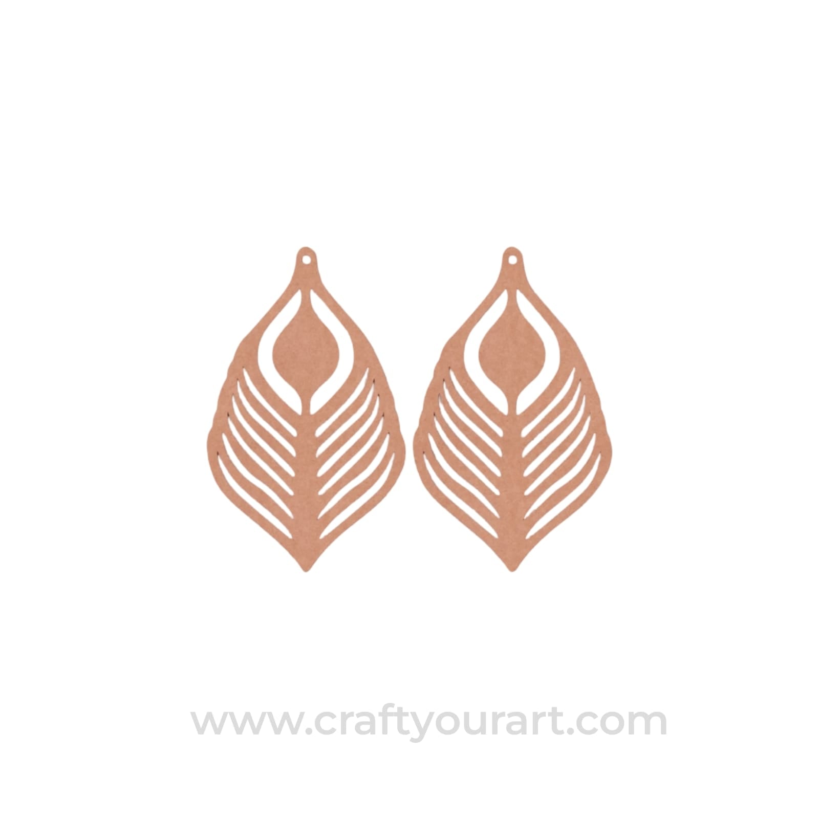 Mor Pankh Earrings MDF Design 2