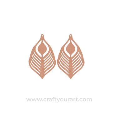 Mor Pankh Earrings MDF Design 2