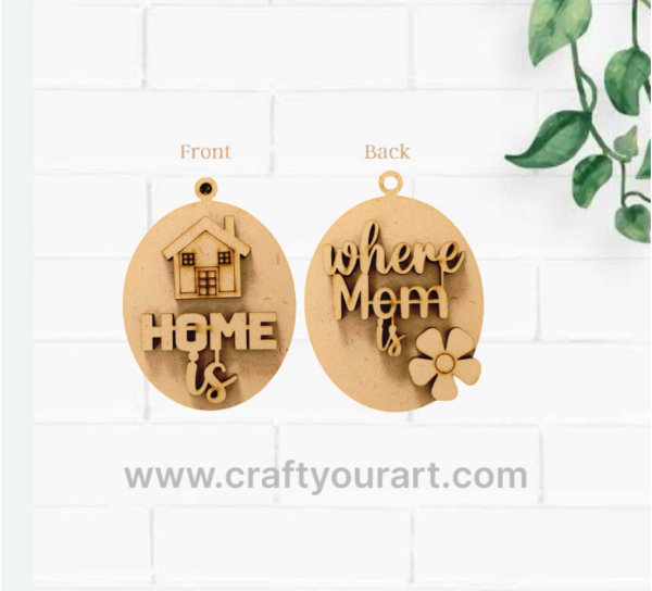 Mothers day Keychain Base Design 14