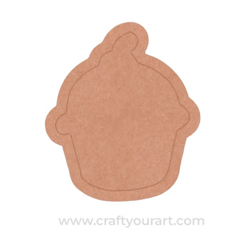 Muffin Mosaic Art Base MDF Design 1