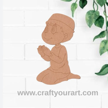 Muslim Boy Pre Marked MDF Design 3