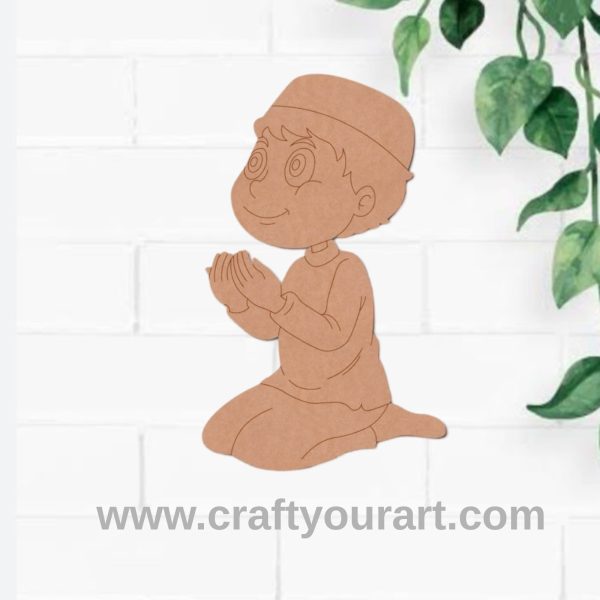 Muslim Boy Pre Marked MDF Design 3