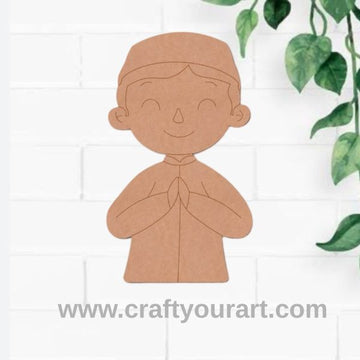 Muslim Boy Pre Marked MDF Design 7