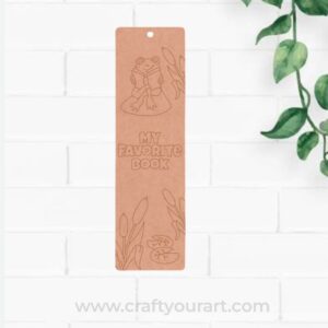 Bookmark MDF premarked Design 42