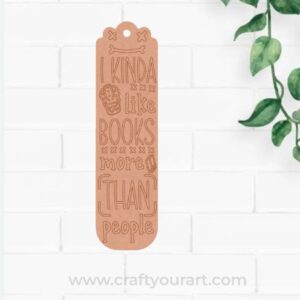 Bookmark MDF  premarked Design 46