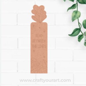 Bookmark MDF  premarked Design 49