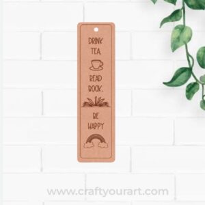 Bookmark MDF  premarked Design 52