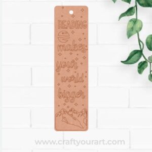 Bookmark MDF  premarked Design 53
