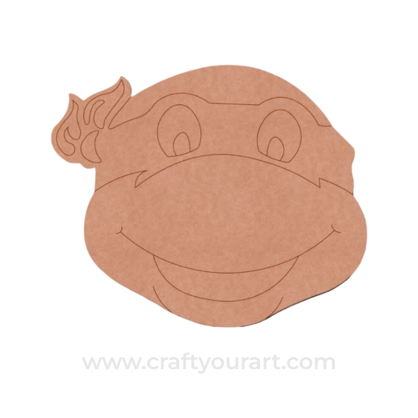 Ninja Turtle Pre Marked MDF Design 1