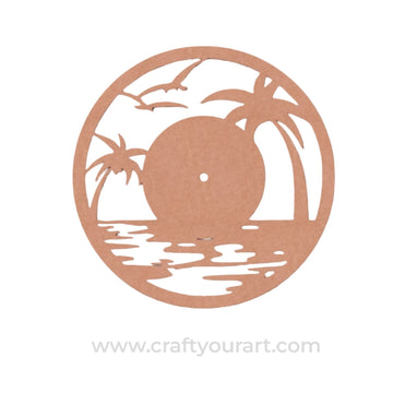 Ocean Clock Base MDF Design 1