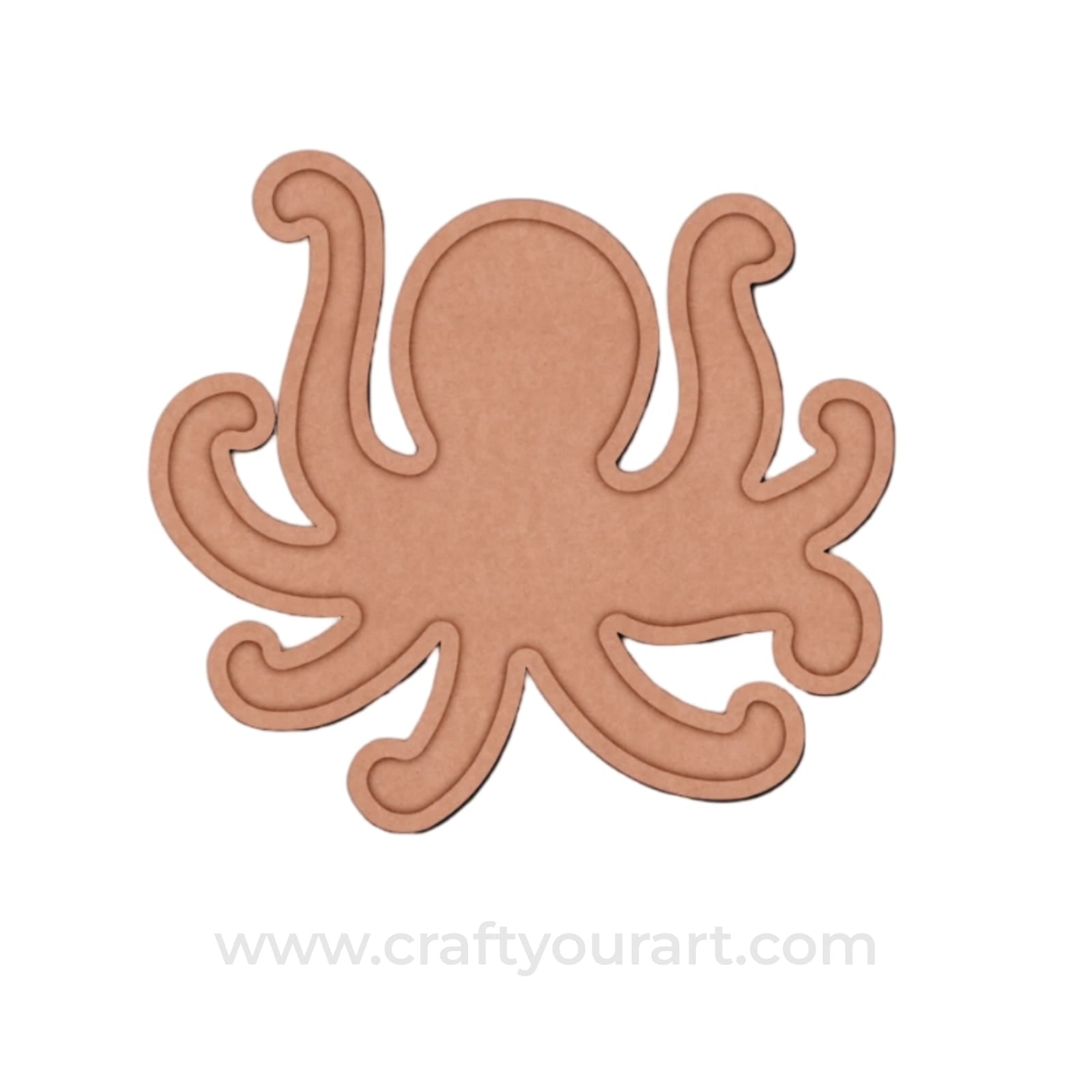 Octopus Mosaic Art MDF Design 1