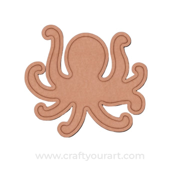 Octopus Mosaic Art MDF Design 1