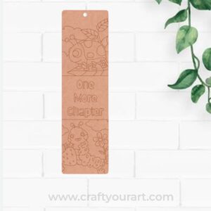 Bookmark MDF premarked Design 29