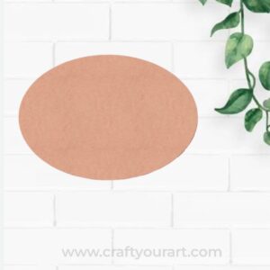 Oval Cutout MDF Design 2