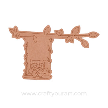 Owl Pre Marked MDF Design 21