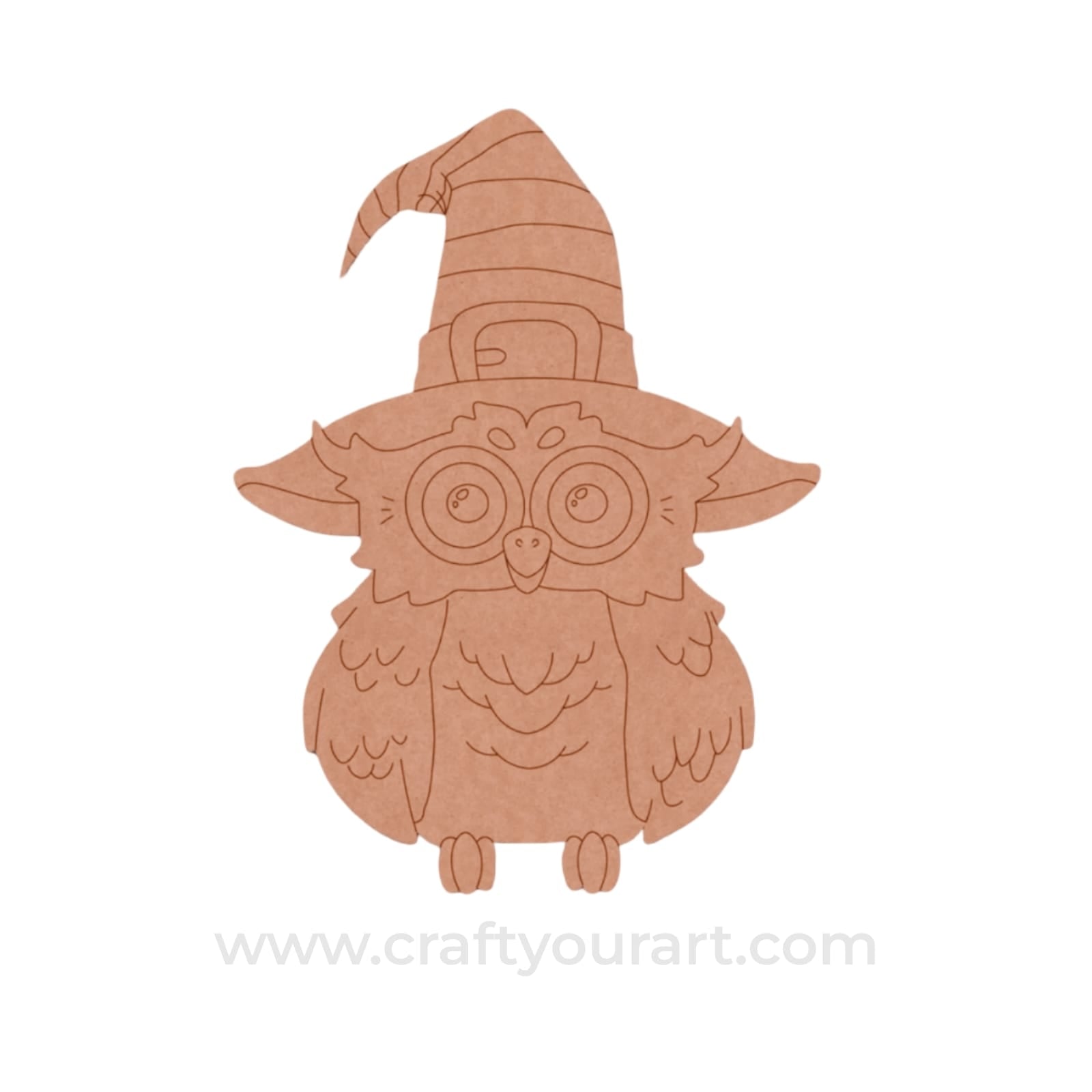 Owl Pre Marked MDF Design 22