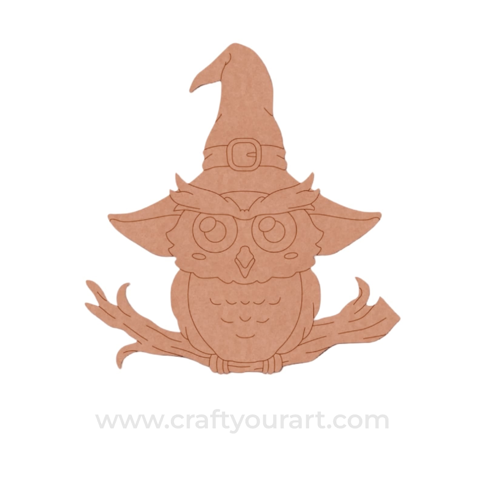 Owl Pre Marked MDF Design 26