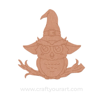 Owl Pre Marked MDF Design 26