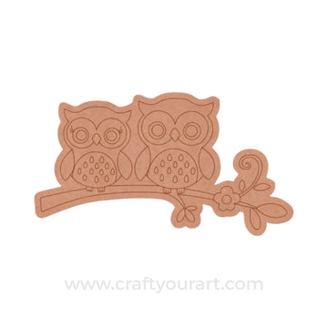 Owl Pre Marked MDF Design 3