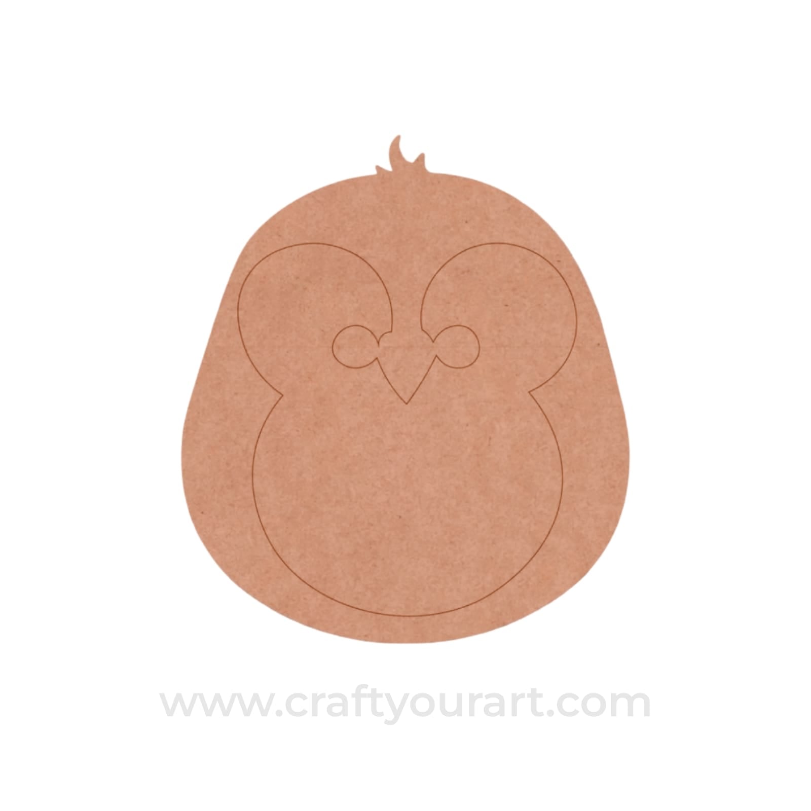 Owl Pre Marked MDF Design 30