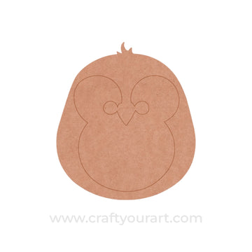 Owl Pre Marked MDF Design 30