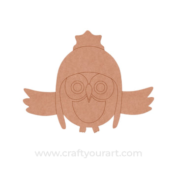 Owl Pre Marked MDF Design 31
