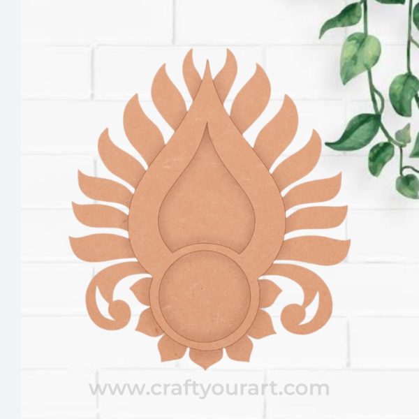 Padmaja Tealight Holder MDF Design 1